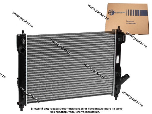 Радиатор Chevrolet Aveo T255 08- 1.4i AT LUZAR сборный LRc 05180
