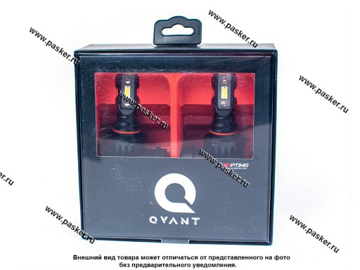 Лампа светодиод 12/24V HB3/HB4 (9005/9006) Optima LED QVANT