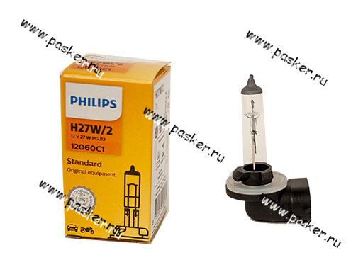 12060C1 Лампа галоген 12V H27W/2 PG13 Philips 12060C1