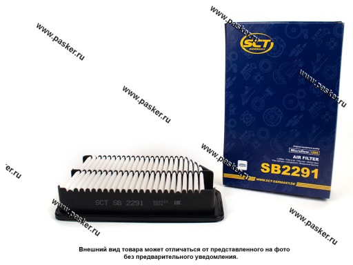 Фильтр воздушный KIA Hyundai ix35 Sportage i40 i30 11- SCT SB2291