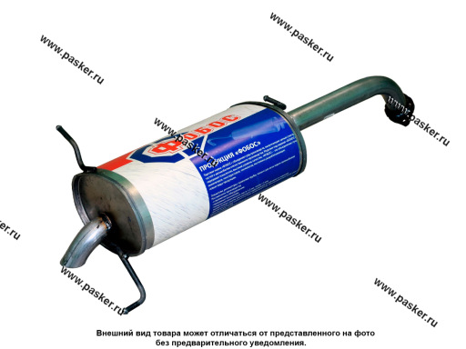 Глушитель Chevrolet Lacetti ФОБОС хэтчбек сталь DX52/53 с алюмокремниевый AS120 33923