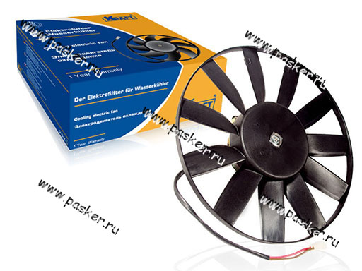 KT 104504 | 406-3730010 Мотор вентилятора Волга,Газель дв 405,406,409 KRAFT с крыльчаткой 104504