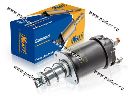 KT 201004 | 2101-3708805 Реле втягивающее 2101-07,21,213 KRAFT н/о на стартер 35.3708 201004