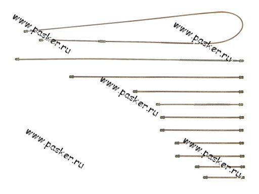 Тормозные трубки УАЗ-452