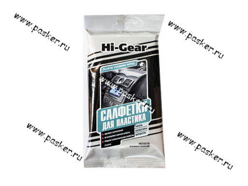 HG5602N Салфетки влажные HI-GEAR 5602 для полировки пластиковых панелей