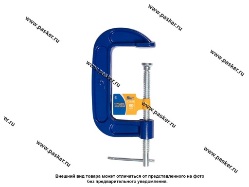 KT 705100 Струбцина G-образная 100мм KRAFT KT 705100