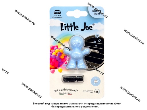 Ароматизатор Drive Int Little Joe Classic на дефлектор 12мл Бабл Гам