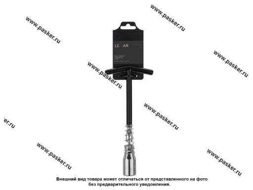 Ключ свечной 21мм с карданом LECAR
