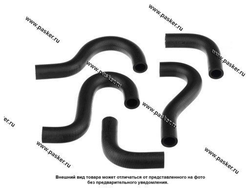 Патрубки печки Газель Бизнес фермер дв. 4216 5шт LECAR