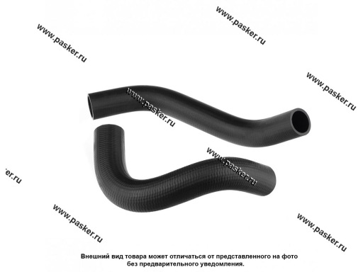 Патрубки радиатора ГАЗ 53, 3307 2шт LECAR