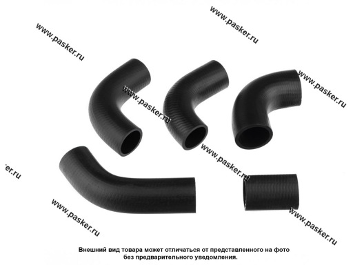LECAR024041802 | 33020-1303010-85 Патрубки радиатора Газель 3302 дв. 405 5шт LECAR