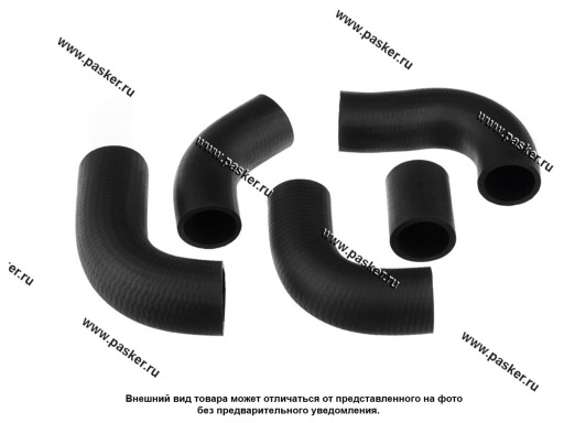 LECAR024051802 | 33020-1303010-86 Патрубки радиатора Газель 3302 дв. 406 5шт LECAR