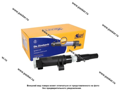 Катушка зажигания LADA Largus 12- 16кл Renault Logan 04- Duster 10- KRAFT KT 880805