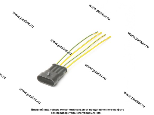 Колодка штыревая 4-х контактная с проводами SLON