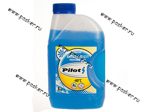 Антифриз PILOTS-40 G11  1л синий