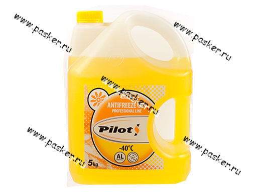 Антифриз PILOTS-40 G11 5л желтый