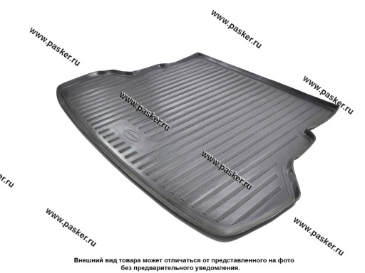 Коврик в багажник Kia Rio 3 седан с 2011г полиуретан Comfort