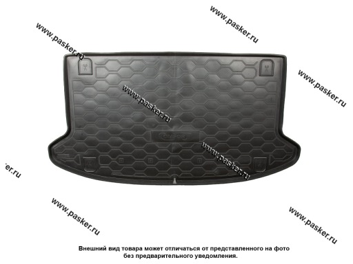25.25.507.VPL Коврик в багажник Kia Soul 3 SK 19- кроме Premium Premium+ GT-Line полиуретан Comfort