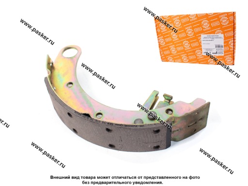 Колодка тормозная УАЗ задняя правая барабанного тормоза УАЗ Патриот с колесным стояночным тормоз АДС