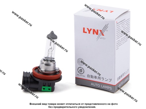 Лампа галоген 12V H11 55W PGJ19-2 LYNXauto L11155