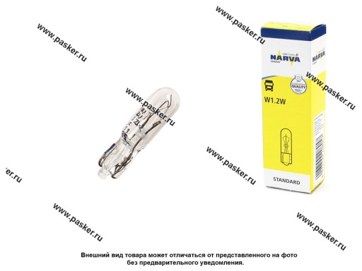 170403000 Лампа 24V1.2W W2x4.6d NARVA 170403000