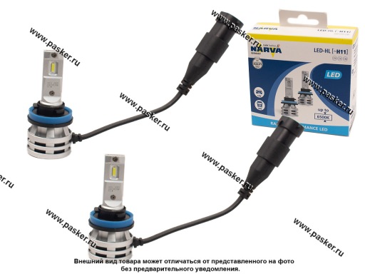 Лампа светодиод 12/24V H11 24W PGJ19-2 NARVA LED Renge Perfomance 6500K 180483000