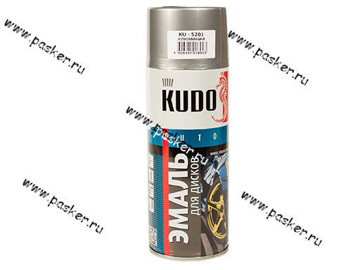 Краска для дисков Алюминий KUDO KU-5201 520мл аэрозольная