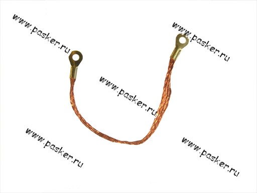 Провод массы 30см 10мм кв медная косичка АВТОЭЛЕКТРОНИКА
