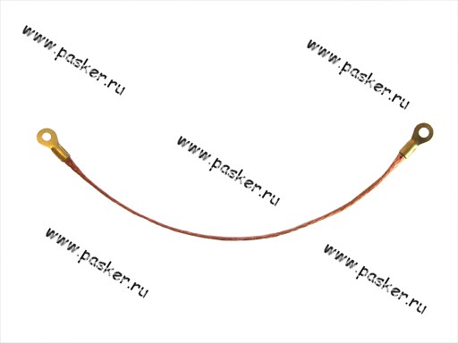Провод массы 40см 10мм кв медная косичка АВТОЭЛЕКТРОНИКА