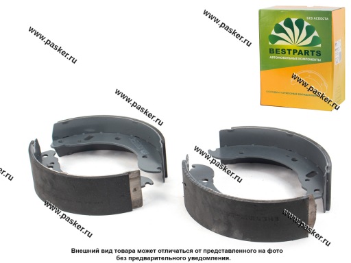 BP001317 | 33023502090 Колодки тормозные Газель Соболь задние BESTPARTS BP001317