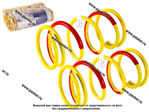 23432 | 2108-2902712 Пружина подвески 2108-099 10-11 2113-15 ФОБОС Спорт передняя занижение 40мм 23432
