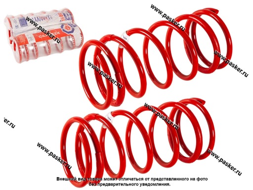 30413 | 2108-2902712 Пружина подвески 2108-099 10-11 2113-15 ФОБОС Спорт передняя занижение 25мм 30413