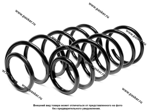 Пружина подвески Ford Focus 2 1.4-1.6 ФОБОС передняя 11/04 78466