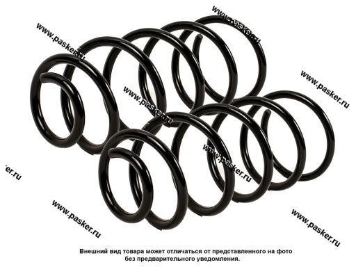 Пружина подвески Skoda Octavia 1,8-2,0/1,9Td ФОБОС передняя 97-04 23105