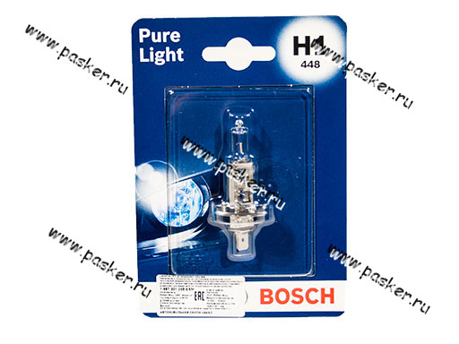 Лампа галоген 12V H1 55W P14.5s BOSCH 005