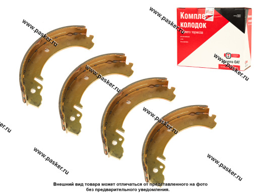 Колодки тормозные 2101-07 2121-213 2123 Chevrolet Niva задние ОАТ