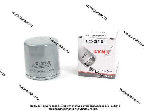 LC-218 | 165460509R Фильтр масляный LADA Vesta XRAY Renault Duster 1,6L 8v 2015- LYNXauto LC218