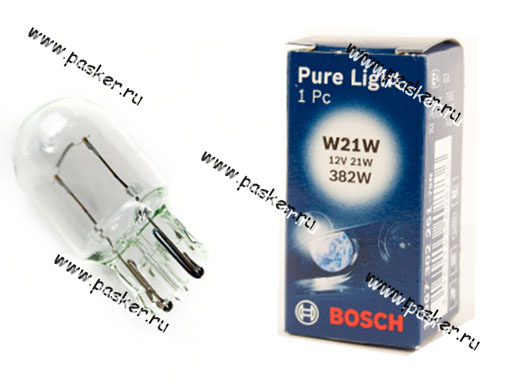 Лампа 12V1.2W W2x4.6d BOSCH 208