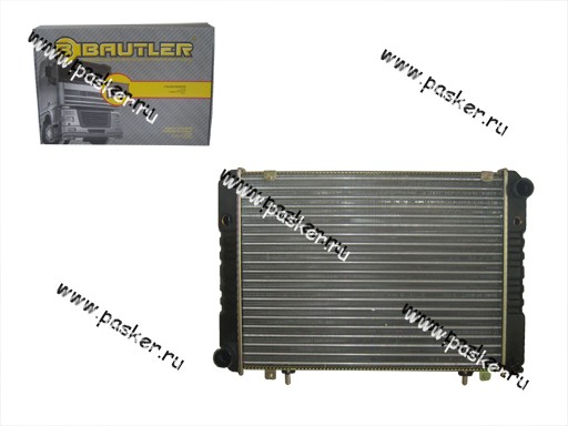 Радиатор Газель,Соболь BAUTLER алюминиевый (3-х ряд) с 1999 г BTL-3302