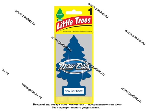 Ароматизатор LITTLE TREES Елочка новая машина
