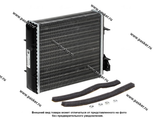 Радиатор печки 2105 LUZAR алюминиевый LRh 0106