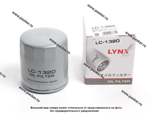 Фильтр масляный Citroen Peugeot LYNXauto LC1320