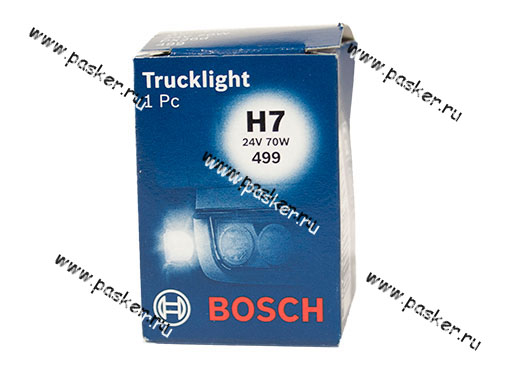 1987302471 Лампа галоген 24V H7 70W PX26d BOSCH 471