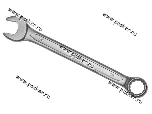 Ключ комбинированный 19 KRAFT PRO CrV 700513