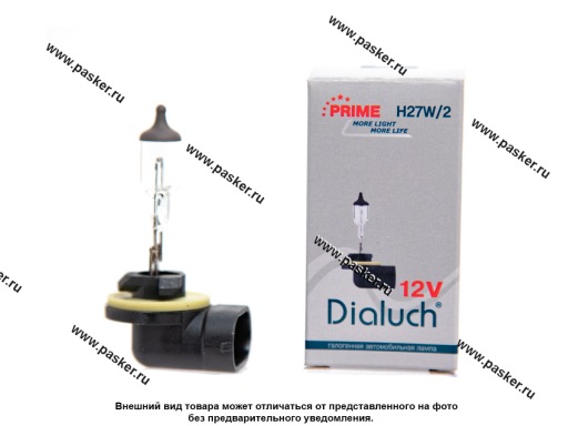 Лампа галоген 12V H27 27W PGJ13-угол 90 DiaLuch Prime