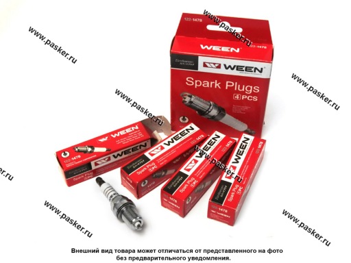 Свеча WEEN Lada Largus 8V Audi Chrusler Citroen Kia Land Rover Mazda Nissan 122-1478