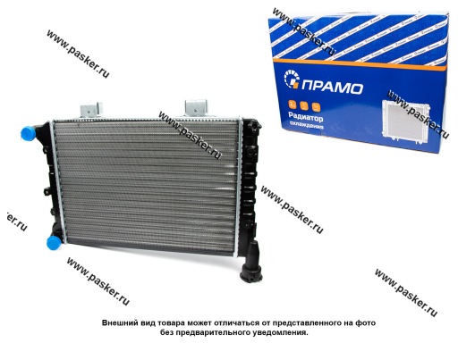 Радиатор 21073 ПРАМО алюминиевый инжектор