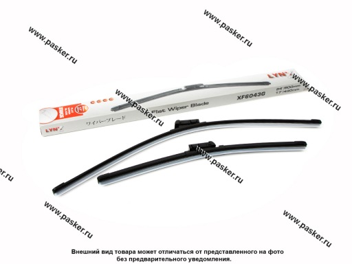 XF6043G | 6020024300, 6020024000 Щетки стеклоочистителя Geely Tugella 21- Atlas pro 21- 60/43см LYNXauto XF6043G