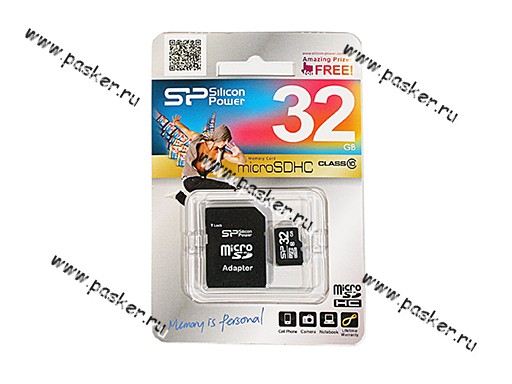 Флеш накопитель Micro SDHC 32Гб Sandisk ultra Class 10 с адаптером SD