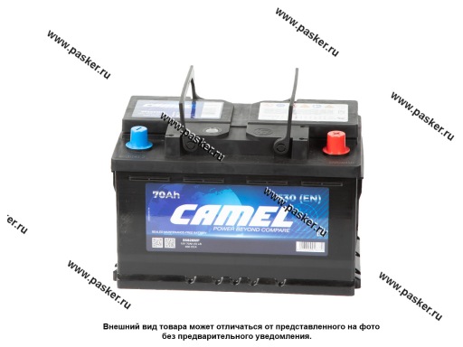 Аккумулятор CAMEL 70Ач EN630 278х175х175 низкий обр/п